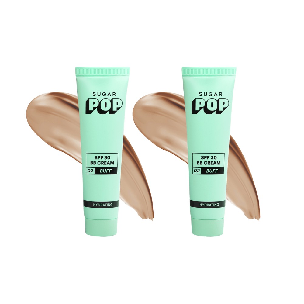 Sugar Pop SPF 30 BB Cream (Buff 02) - Pack of 2 Price - Buy Online at ...