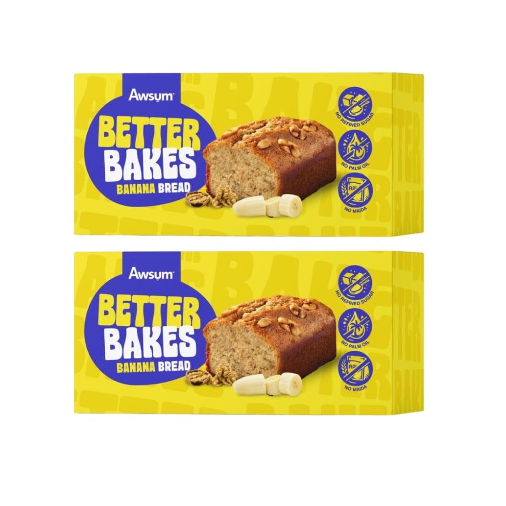 Awsum Better Bakes Banana Bread - Pack of 2 Price - Buy Online at Best ...