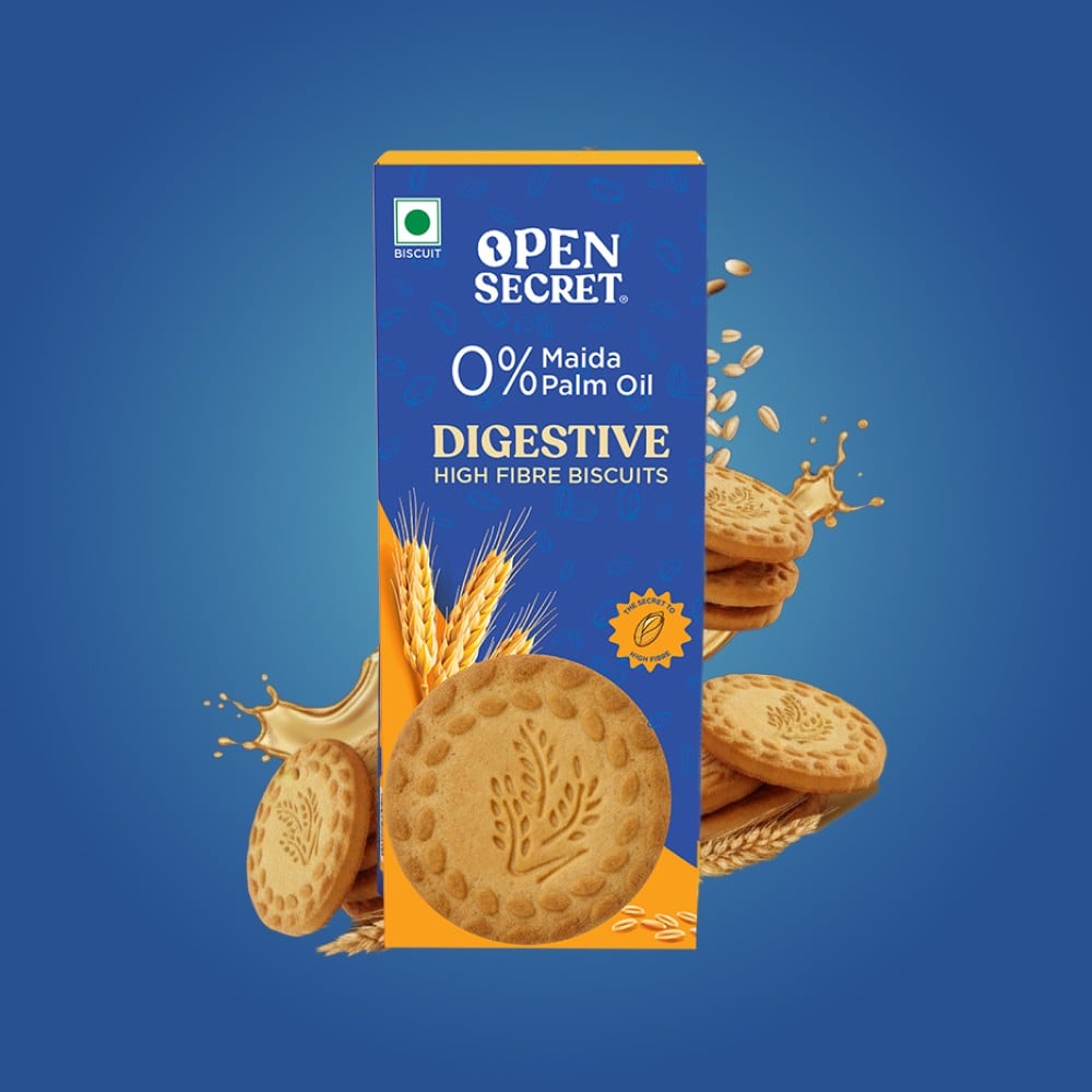 Open Secret Healthy Digestive Biscuit High Fibre