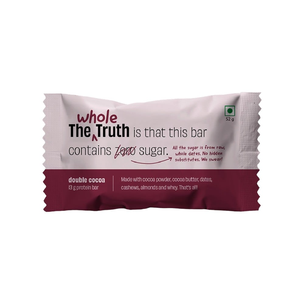 The Whole Truth Double Cocoa Protein Bar