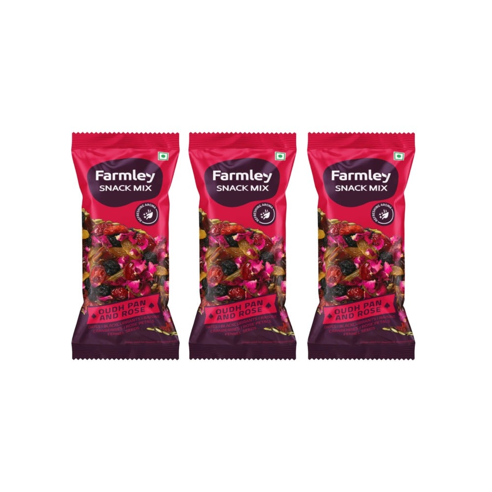 Farmley Oudh Pan & Rose Mix Nuts - Pack of 3 Price - Buy Online at Best ...