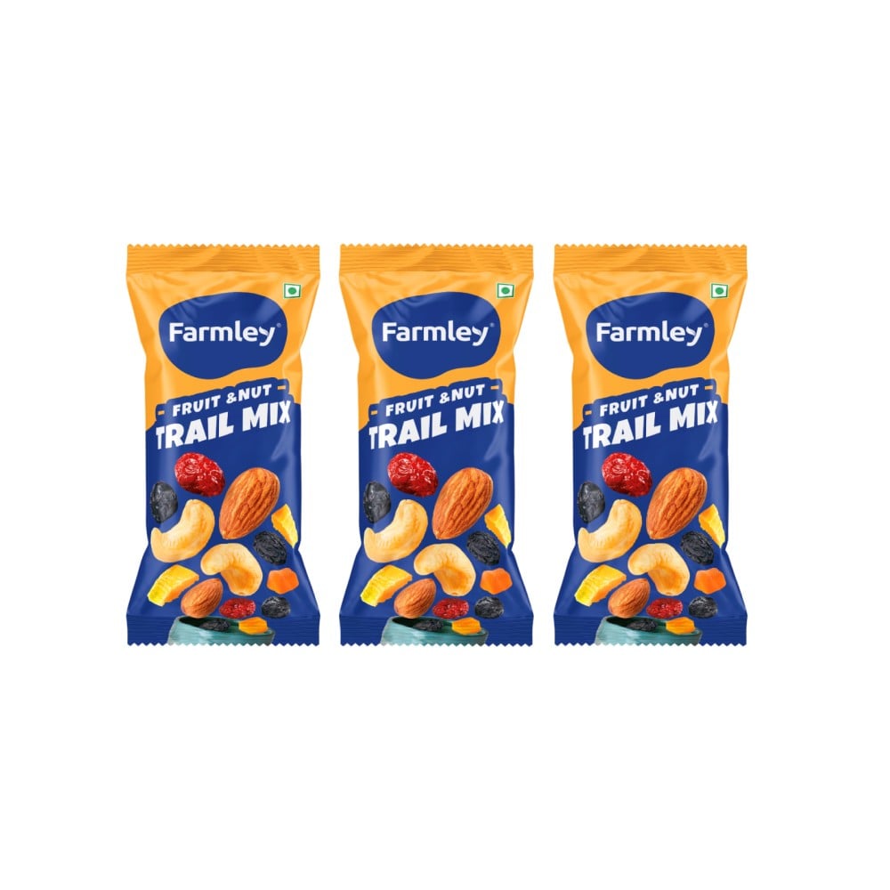 Farmley Fruit & Nut Trail Mix - Pack of 3 Price - Buy Online at Best ...