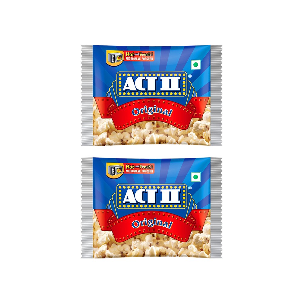 Act II Natural Microwave Popcorn - Pack of 2 Price - Buy Online at