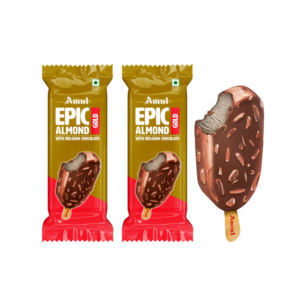 Amul Raspberry Sticks Amul Gold Epic Almond Ice Cream Stick Price - Buy Online at Best Price ...