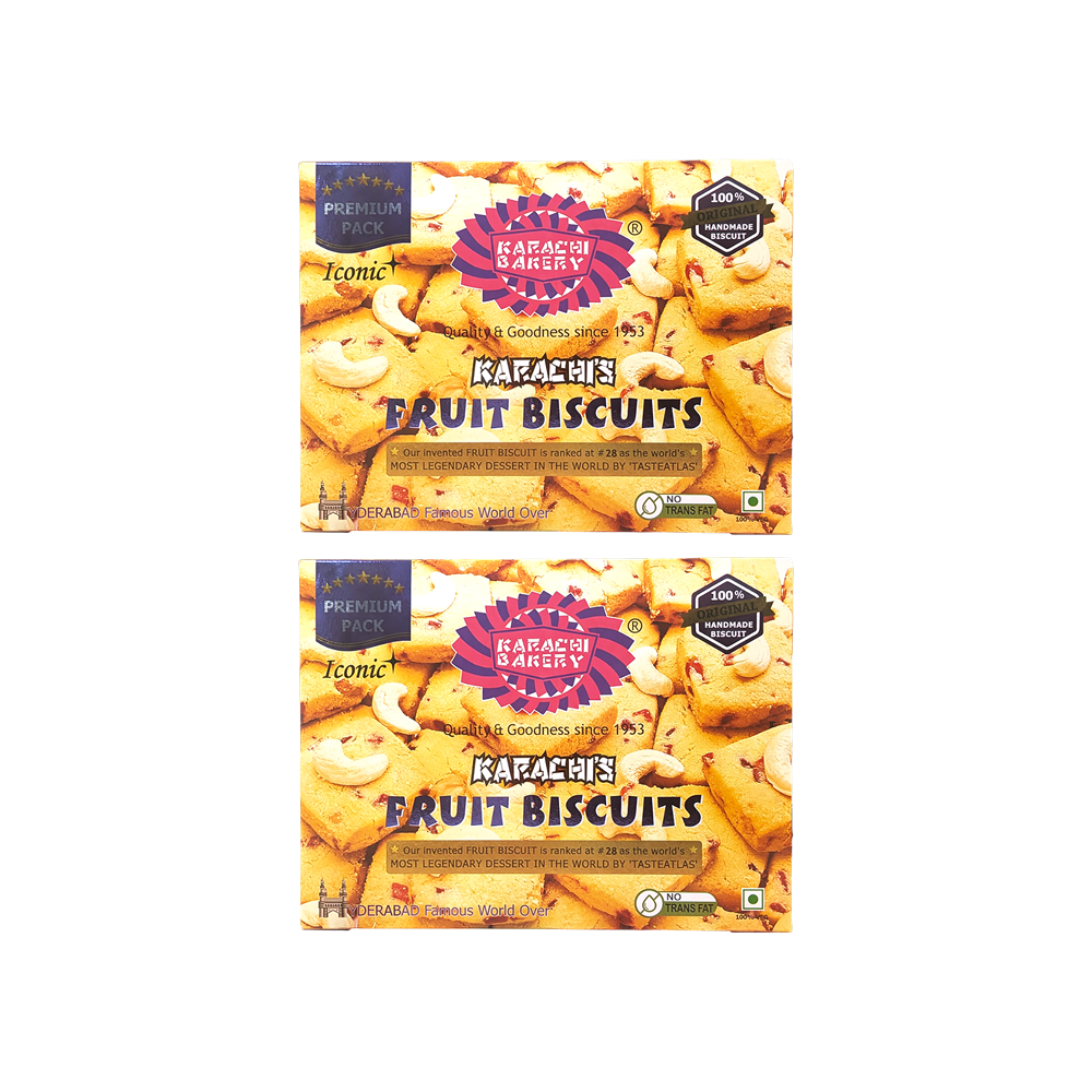 Karachi Bakery Fruit Bakery Cookies - Pack of 2 - Fresh delivery in Aurangabad