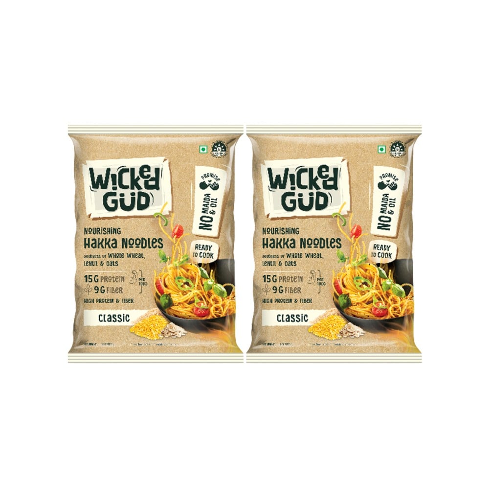 WickedGud No Maida & No Oil Hakka Noodles