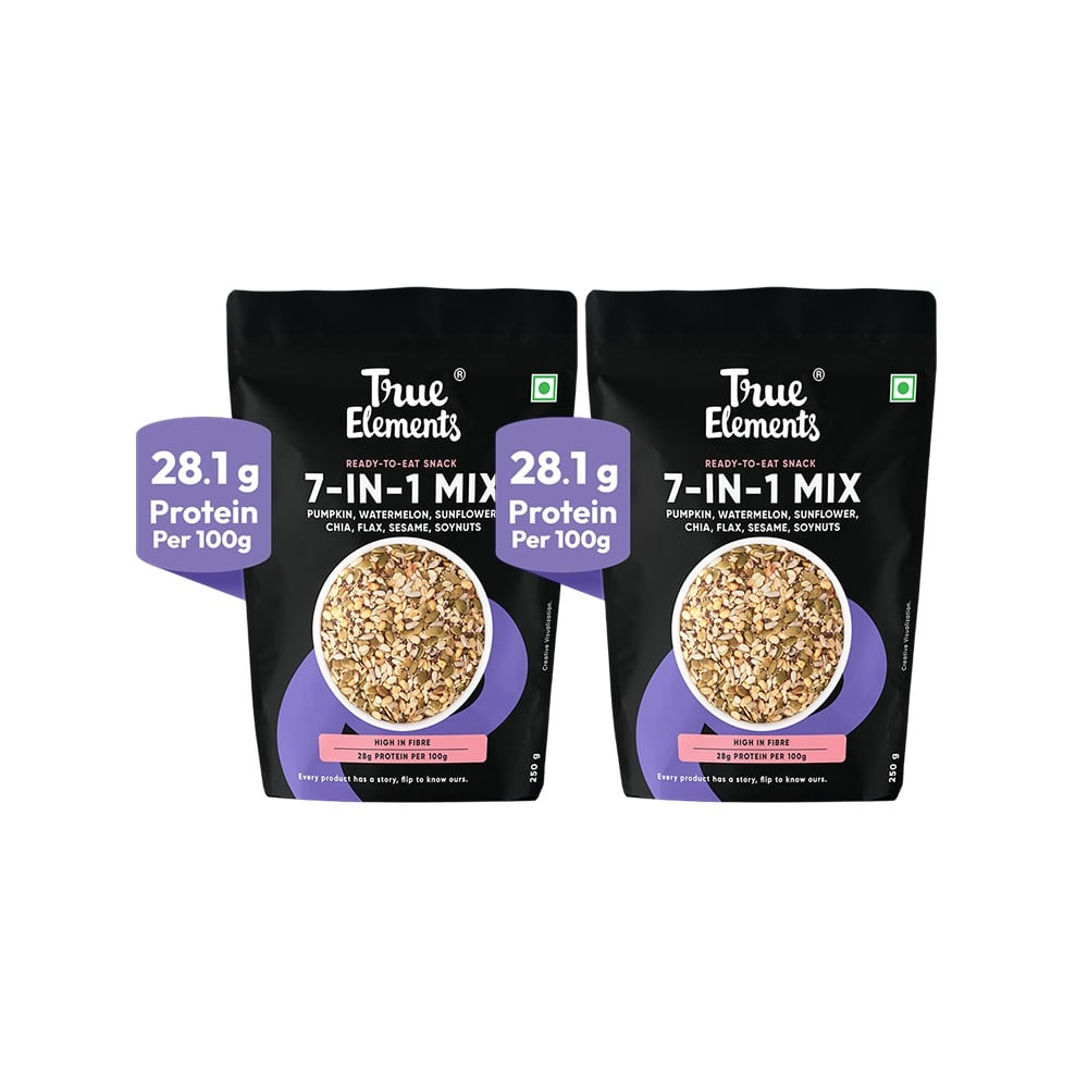 True Elements 7 in 1 Roasted Seeds Mix - Pack of 2 Price - Buy Online ...