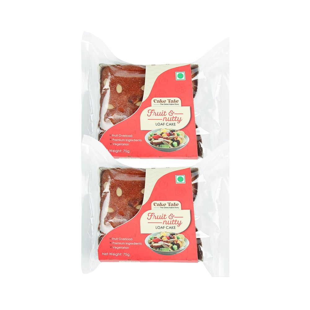 Caketale Fruit And Nutty Loaf Dry Cake - Pack of 2 Price - Buy Online ...