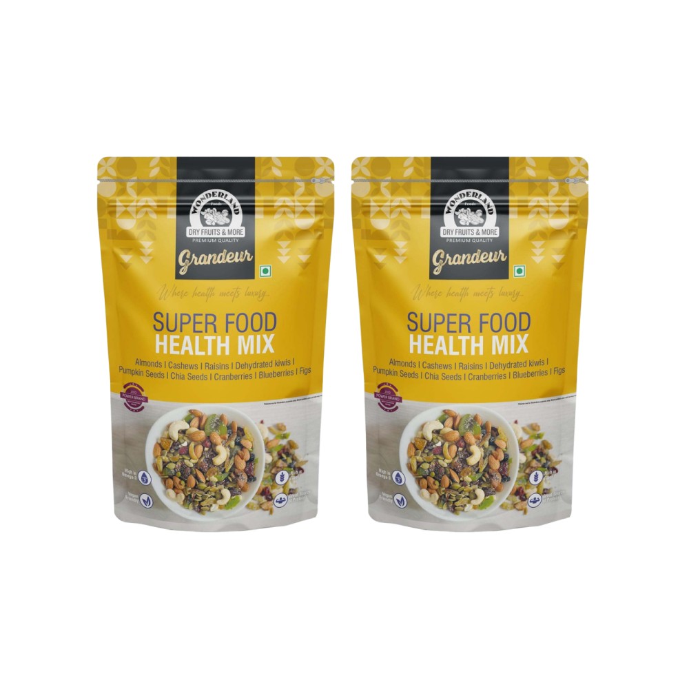 Wonderland Foods Healthy Dry Fruits & Seeds Mix - Pack of 2 Price - Buy ...