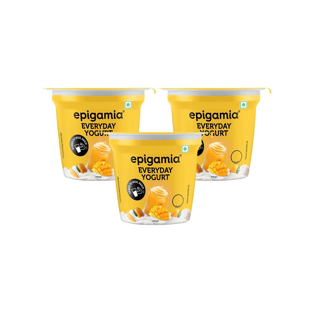 Epigamia Everyday Mango Flavoured Yogurt - Pack of 3 Price - Buy Online ...