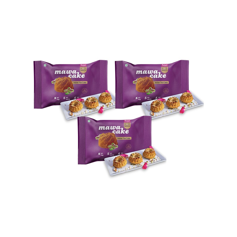 Awsum Better Bake Mawa Teacake - Pack of 3 Price - Buy Online at Best ...