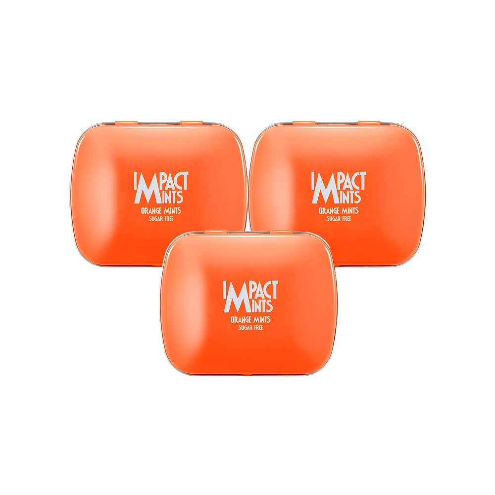 Impact Sugar Free Mint Candies (Orange) - Pack of 3 Price - Buy