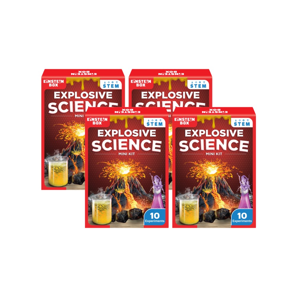 Einstein Box Explosive Science Kit - Pack of 4 Price - Buy Online at ...