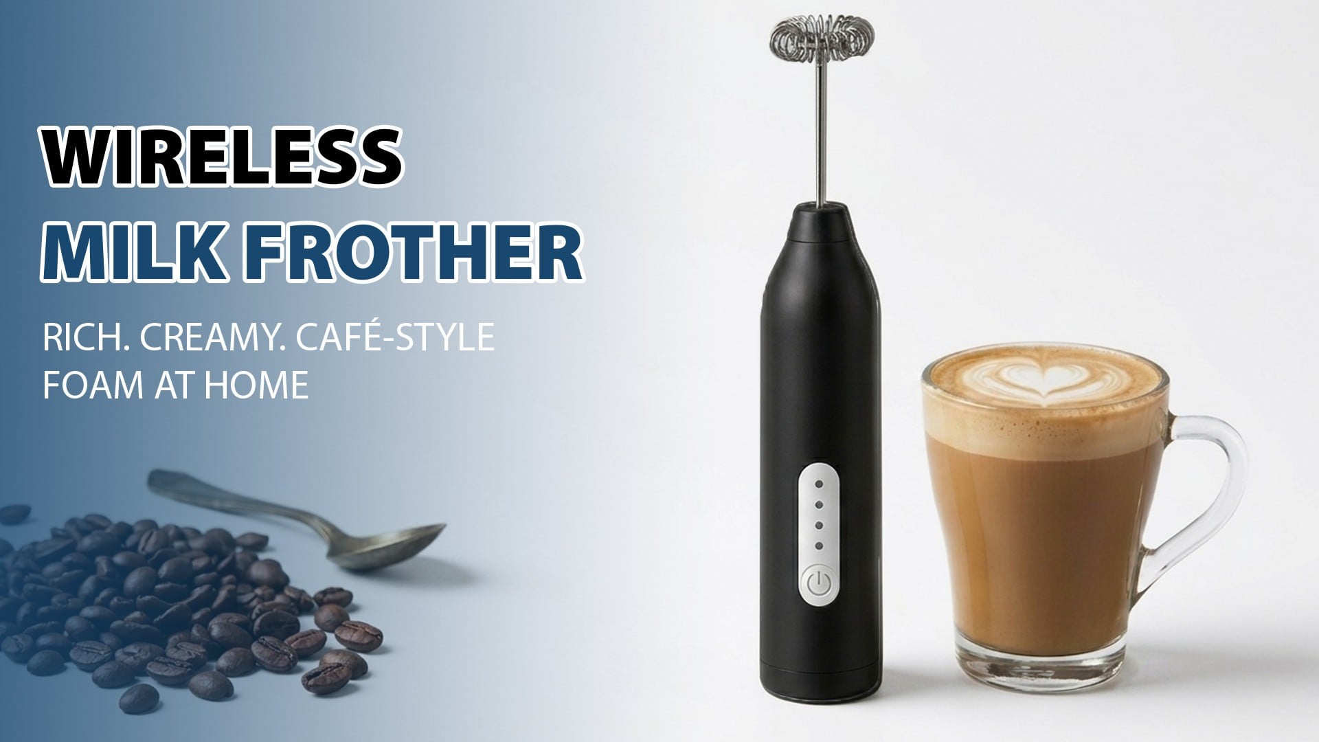 CutTales Rechargeable Coffee Beater Pack of 72 · 1 g (72 g total) - Image 1