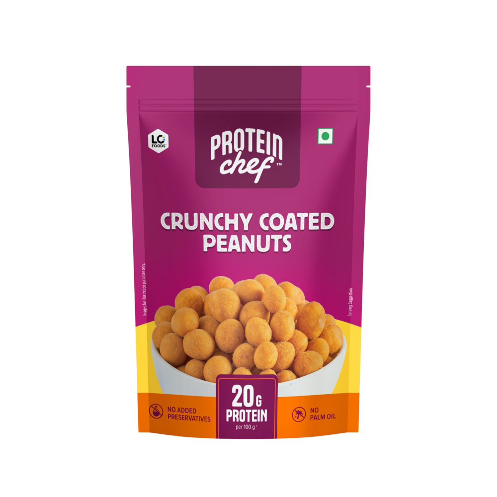 Protein Chef Baked Coated Peanuts (Masala Roasted Healthy Snacks) - Fresh delivery in Aurangabad