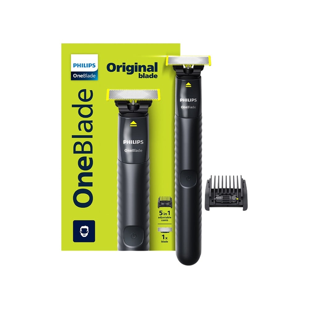 Philips 5 in 1 OneBlade Hybrid Razor & Beard Trimmer 2 Pieces - Image 1