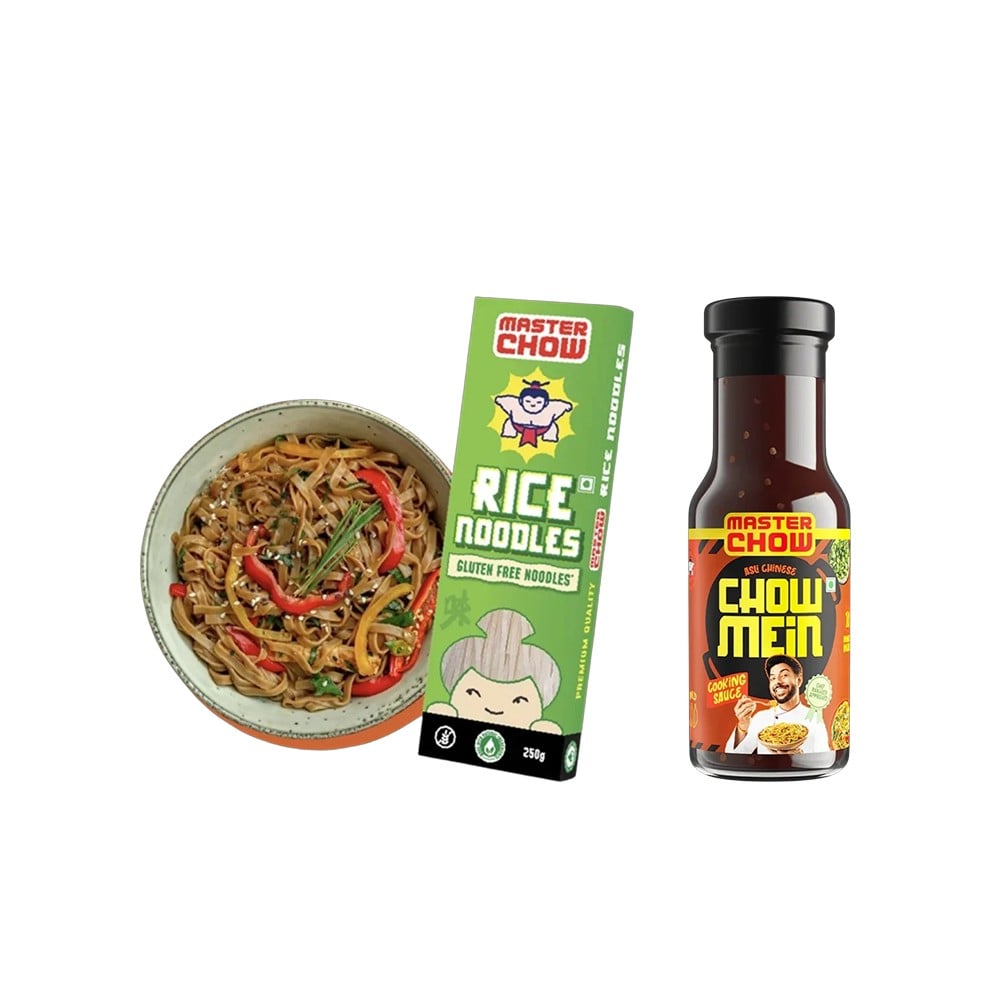 MasterChow Thai Rice Noodles + Chowmein Sauce Combo Price - Buy Online ...