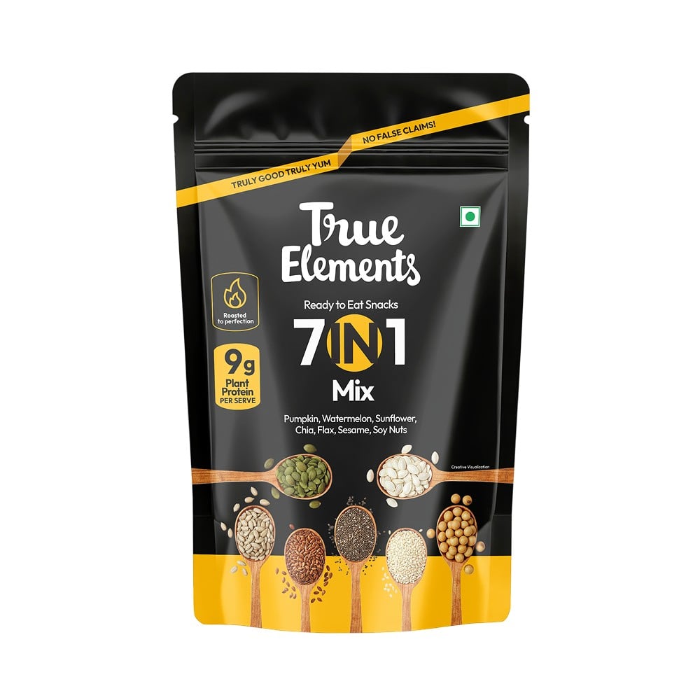 True Elements 7 in 1 Roasted Seeds Mix Price - Buy Online at ₹243 in India