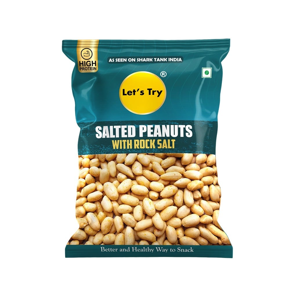 Let's Try Rock Salt Peanuts Price - Buy Online at ₹80 in India