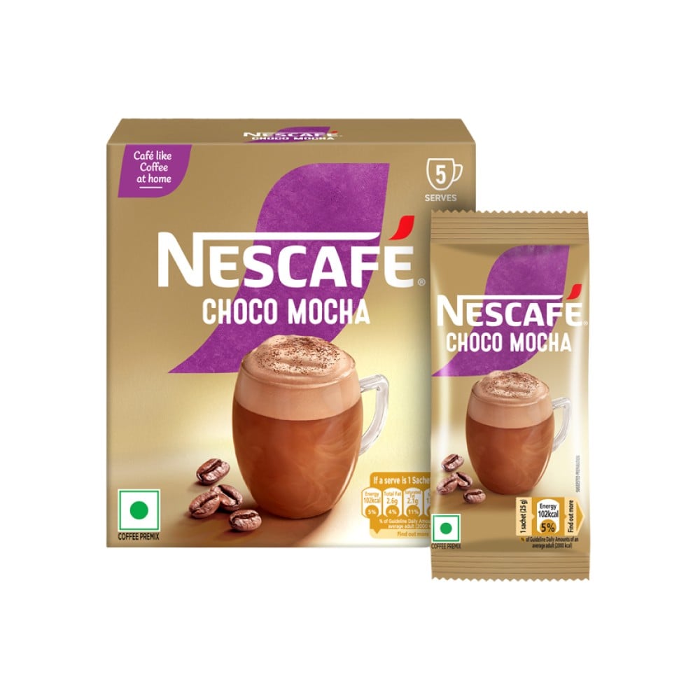 Nescafe Choco Mocha Coffee Premix Sachets Price - Buy Online at ₹220 in ...