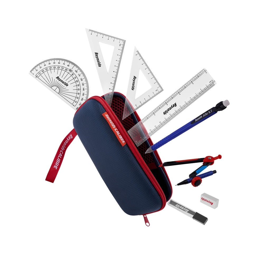 Geometry Instrument Pro Reynolds Mathematical Instrument Geometry Box (Blue, Red) Price - Buy ...