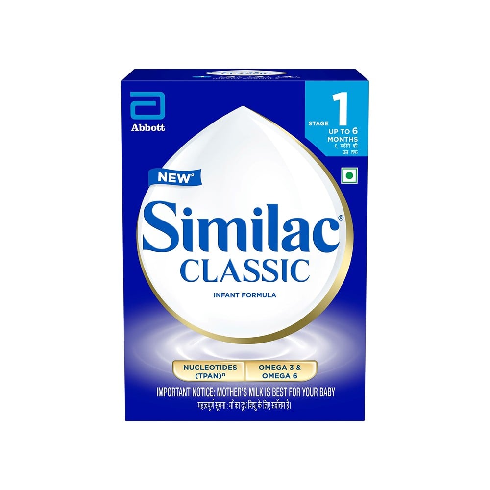 Similac Classic Stage 1 Infant Formula Price - Buy Online at ₹1060 in India
