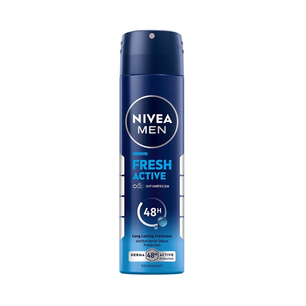 Nivea Men Fresh Active Antibacterial Men's Deodorant - Image 1
