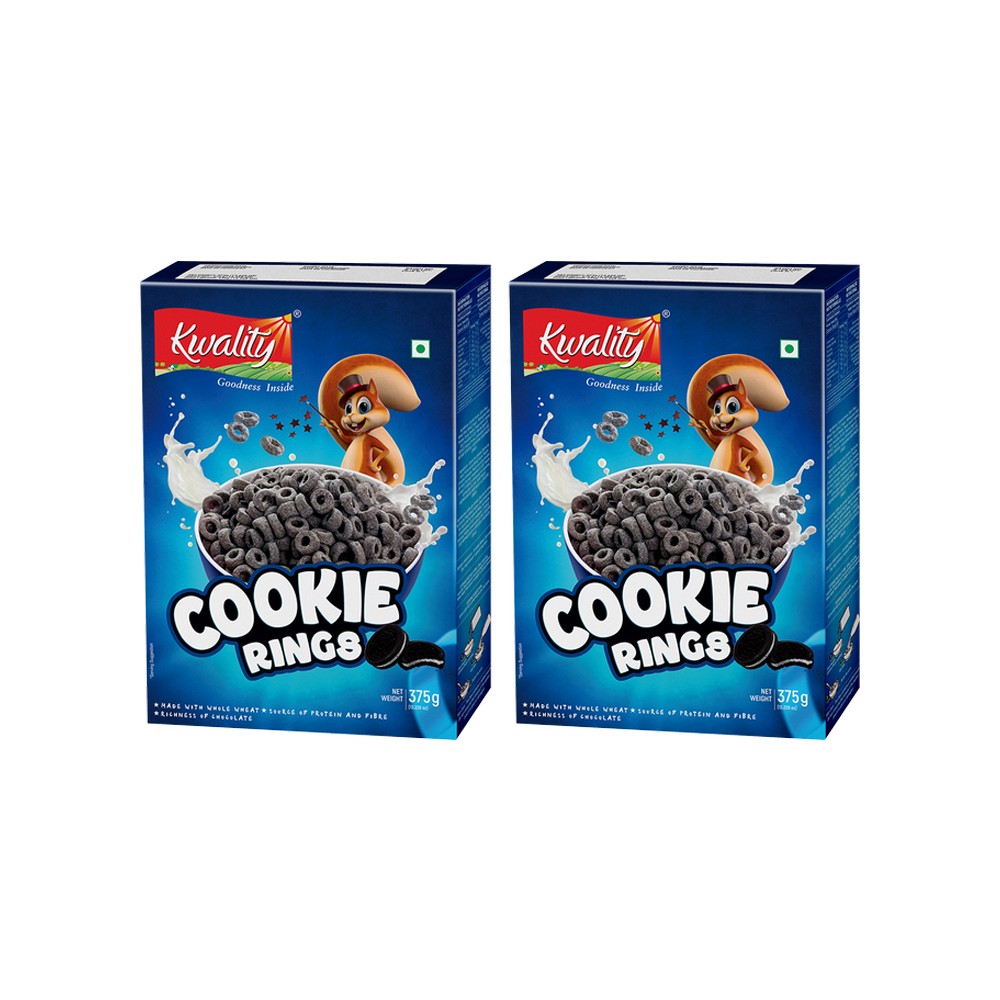 Kwality Rings Kwality Cookies Rings Cereal - Pack of 2 Price - Buy Online at Best ...