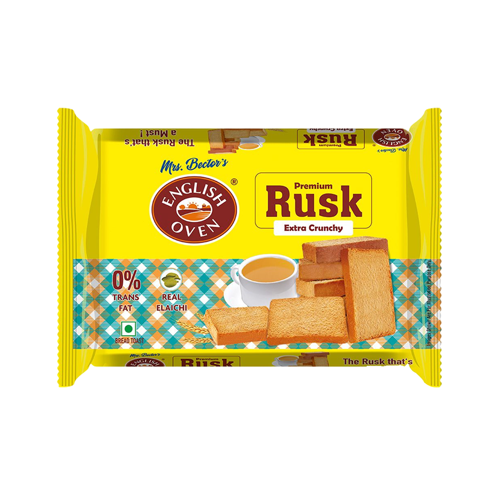English Oven Extra Crunchy Premium Rusk - Fresh delivery in Aurangabad