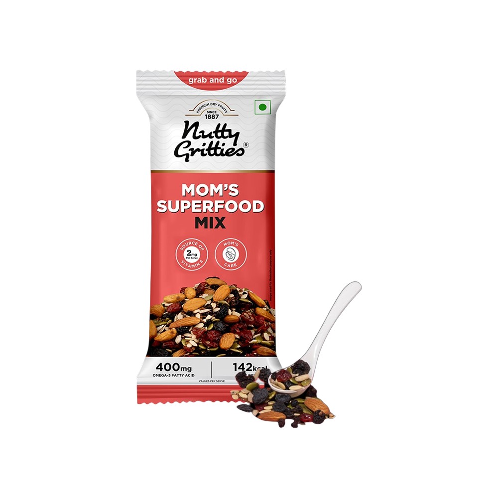 Nutty Gritties Mom's Superfood Trail Mix Price - Buy Online at ₹41 in India