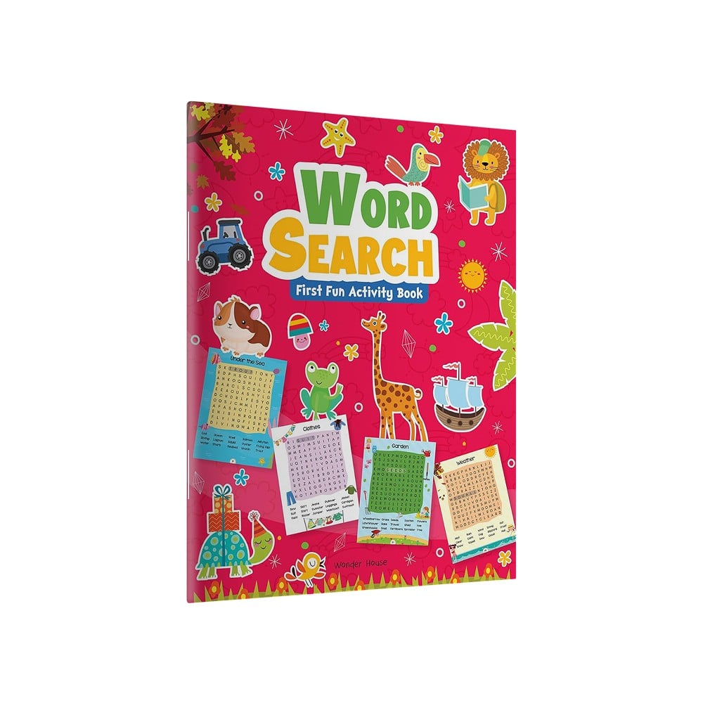 Word Search Book: Crossword & Brain Activity Book for Kids Price - Buy ...