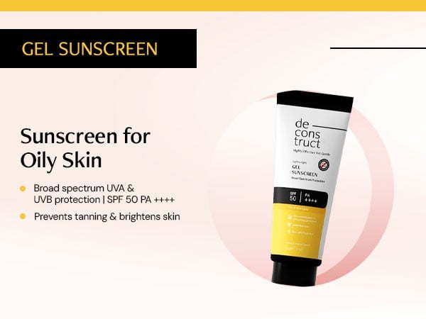 Deconstruct Lightweight Sunscreen Gel SPF 50 50g - Image 1