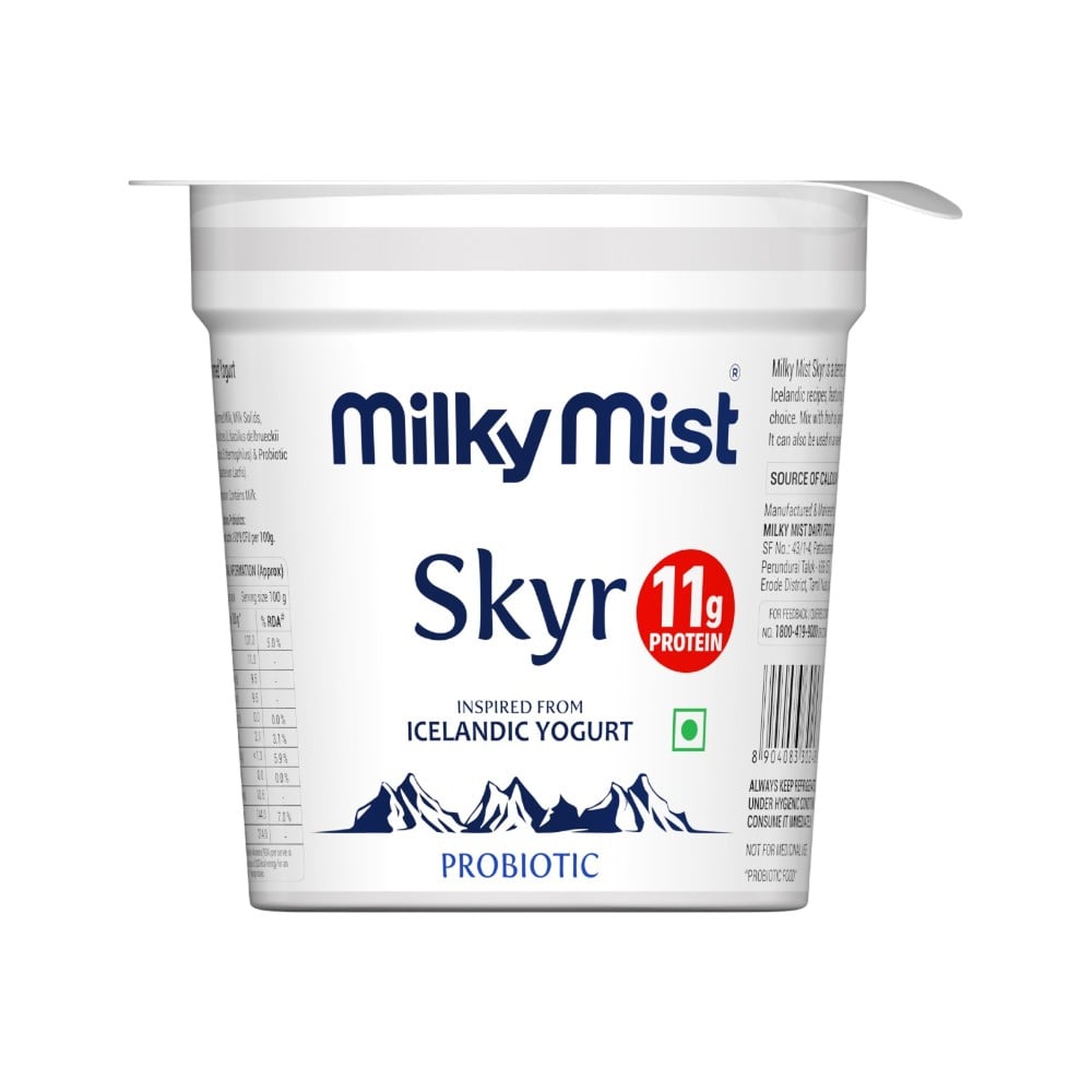 Milky Mist Skyr High Protein Plain Yogurt