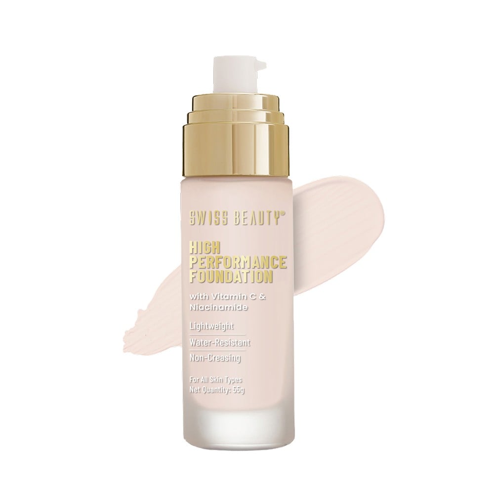 Swiss Beauty High Performance Foundation (White Ivory) Price - Buy ...