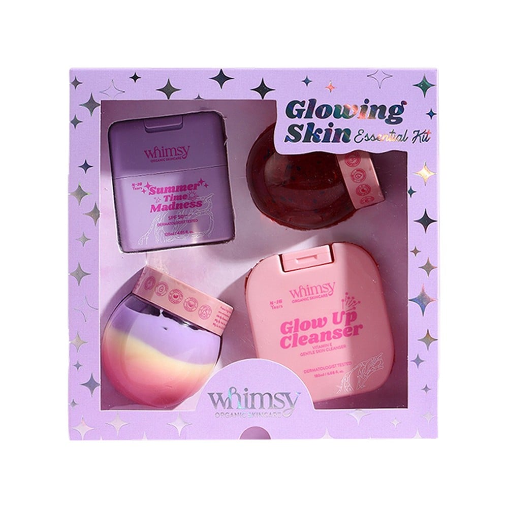 Whimsy Clean Whimsy Glowing Essential Skin Care Kit for Kids & Teens Price - Buy ...