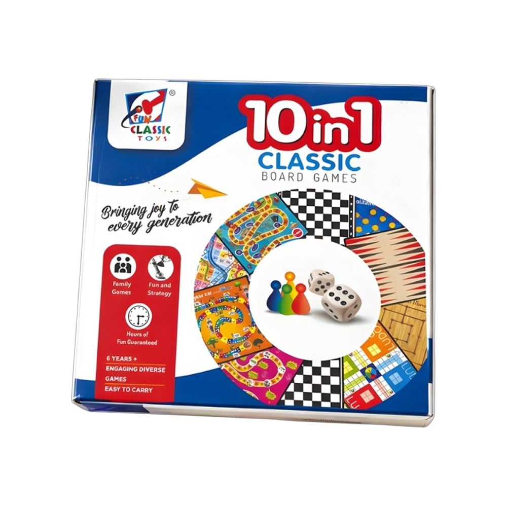 Fablue 10-in-1 Classic Board Game for Kids Price - Buy Online at Best ...