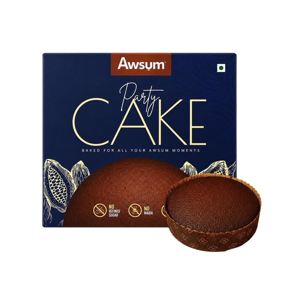 Awsum Chocolate Pound Cake Celebration Pack Price - Buy Online at ₹44 ...