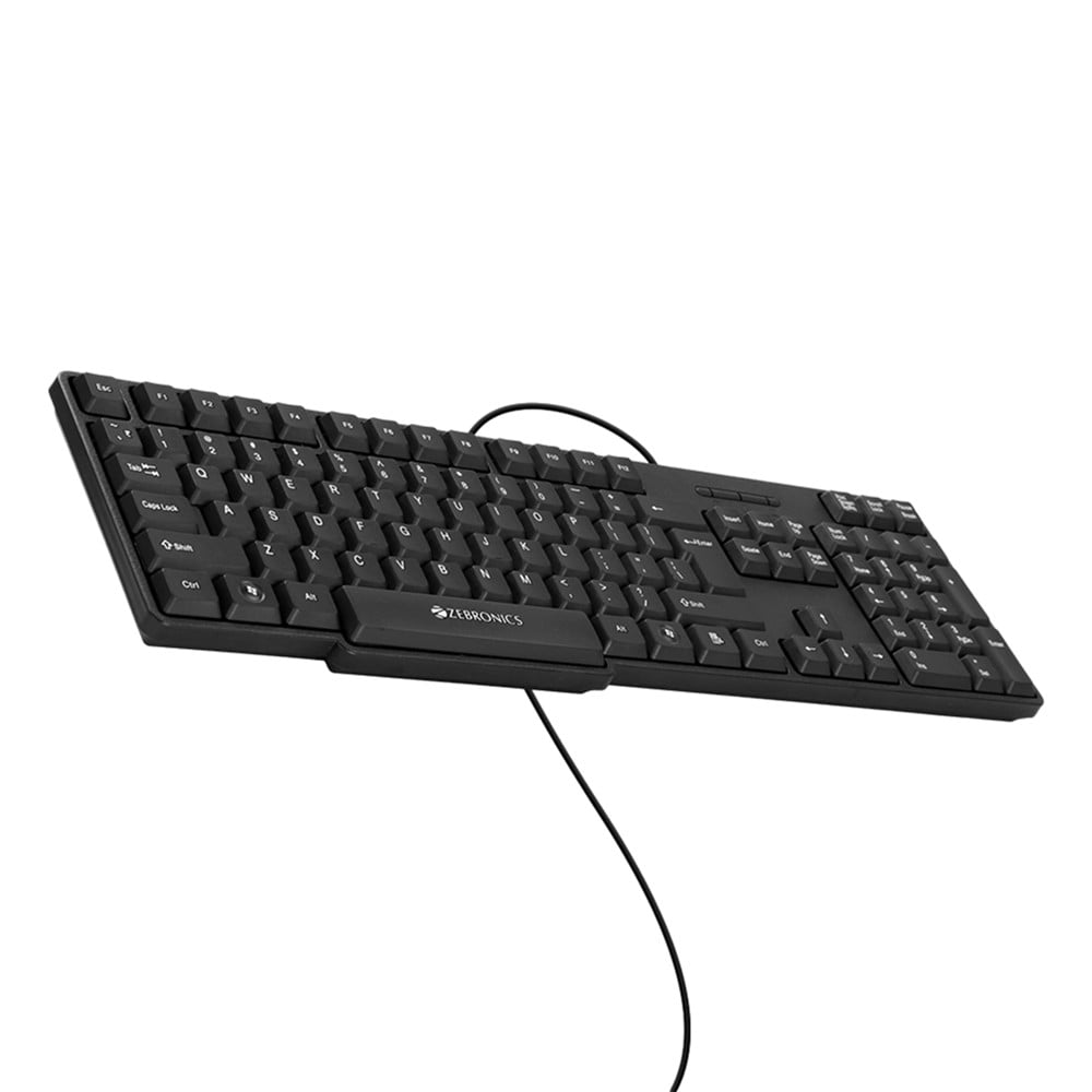 Zebronics K20 Wired Keyboard (Black) 1 Pieces - Image 1