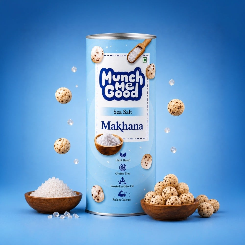 Munchme Munch Me Good Sea Salt Flavoured Makhana Price - Buy Online at Best ...