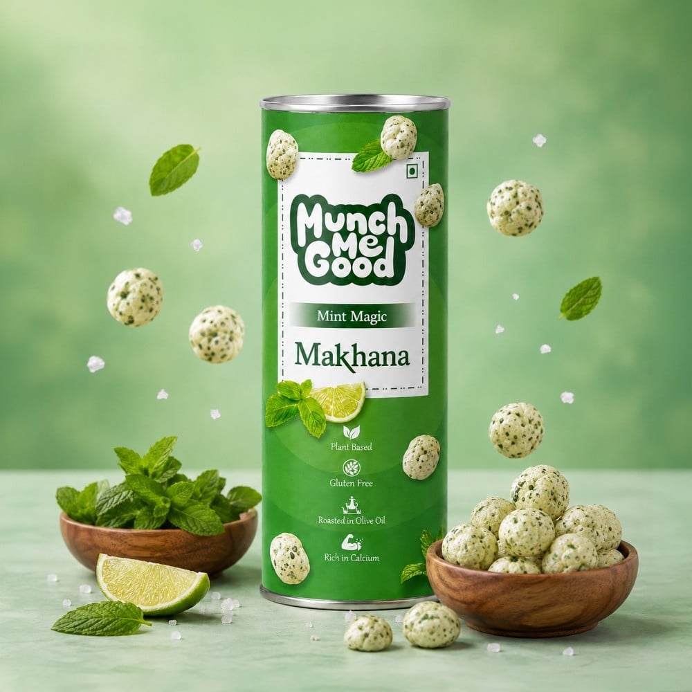 Munchme Munch Me Good Mint Magic Flavoured Makhana Price - Buy Online at Best ...