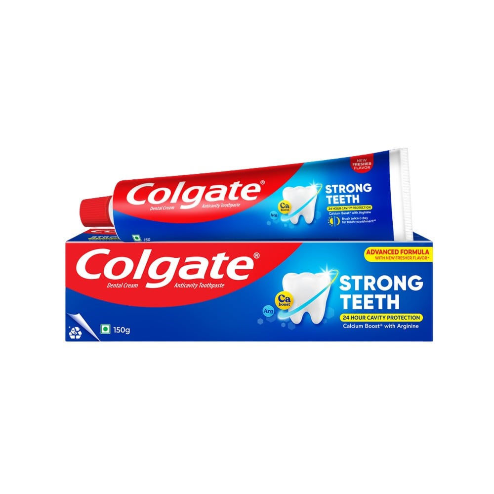Buy Colgate Strong Teeth Anticavity Toothpaste (150 g) Online | Blinkit