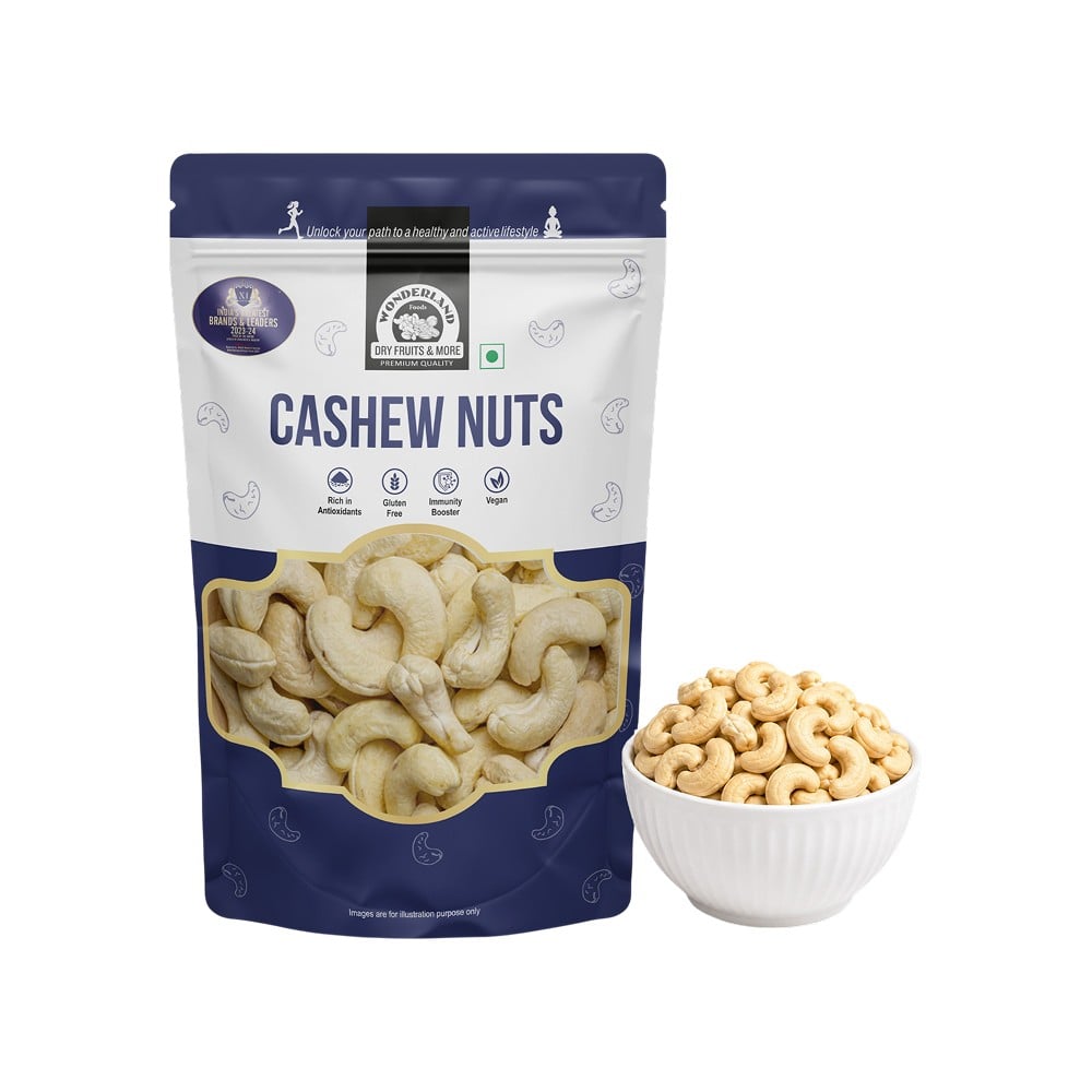Wonderland Foods Natural Cashew Nuts Price - Buy Online at Best Price ...