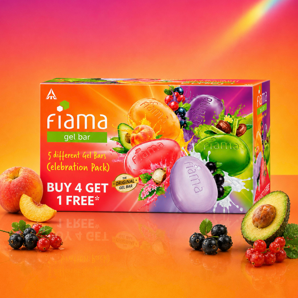 Gel Bar Soap Celebration Pack - Buy 4 get 1 Free