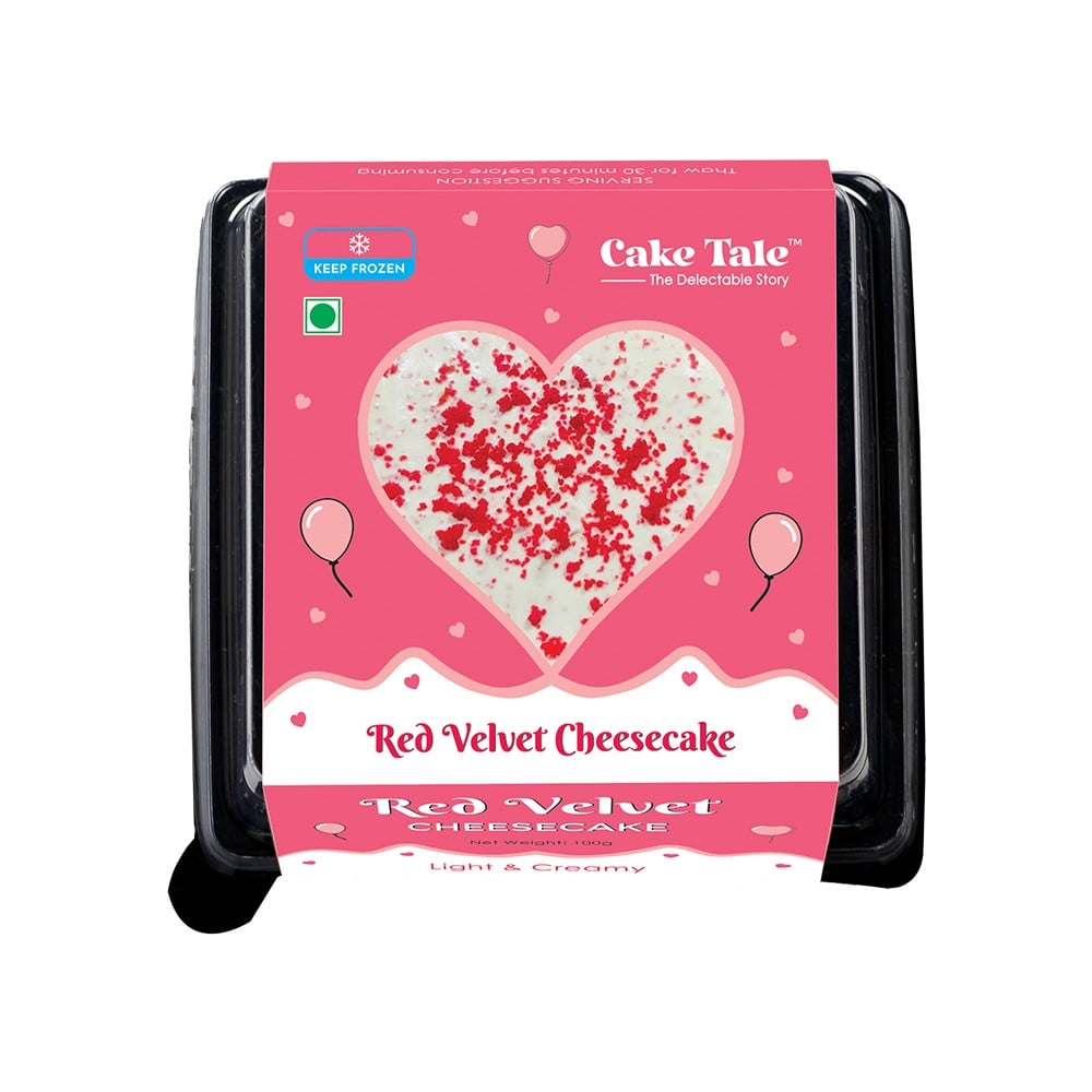Caketale Red Velvet Cheesecake Price - Buy Online at ₹198 in India