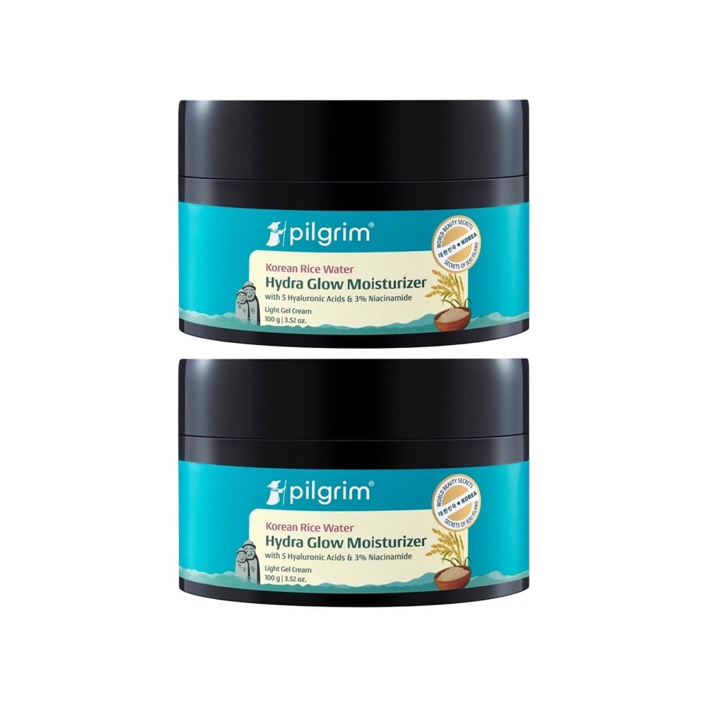 Pilgrim Korean Rice Water Hydra Glow Moisturizing Cream - Pack of 2 - Image 1