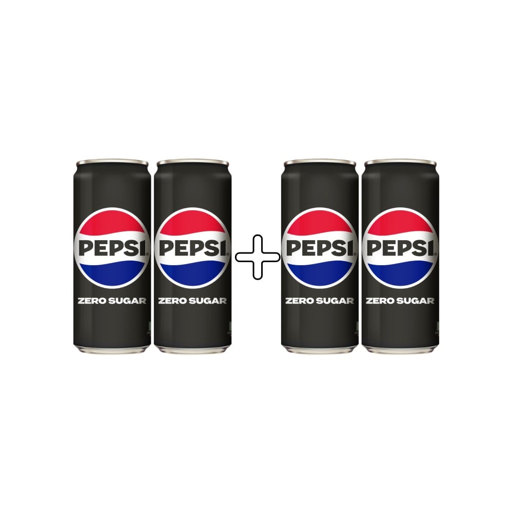 Pepsi Zero Sugar Soft Drink 200ml x 4pc Rs. 80