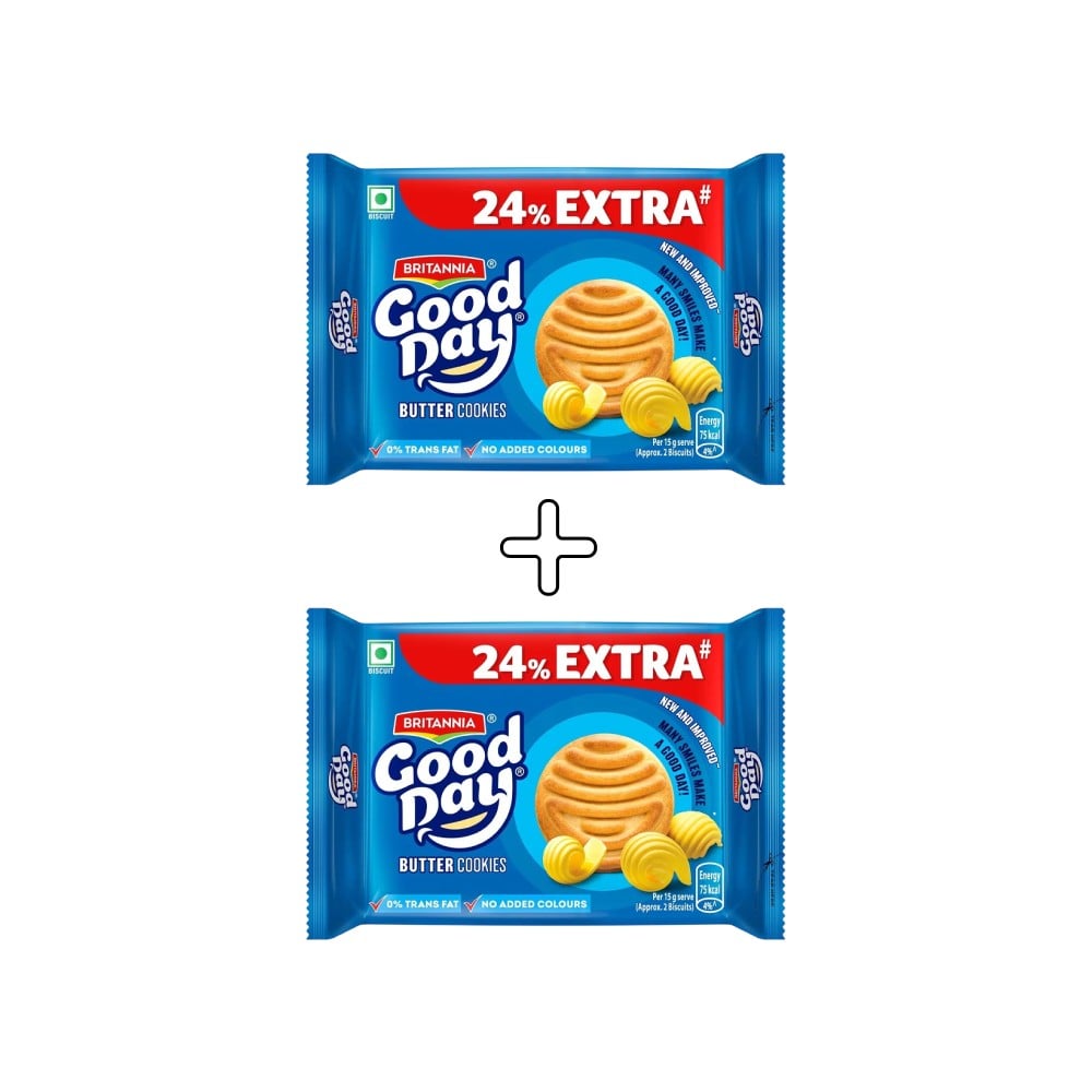 Britannia Good Day Butter Cookies - Buy 1 Get 1 Rs. 40