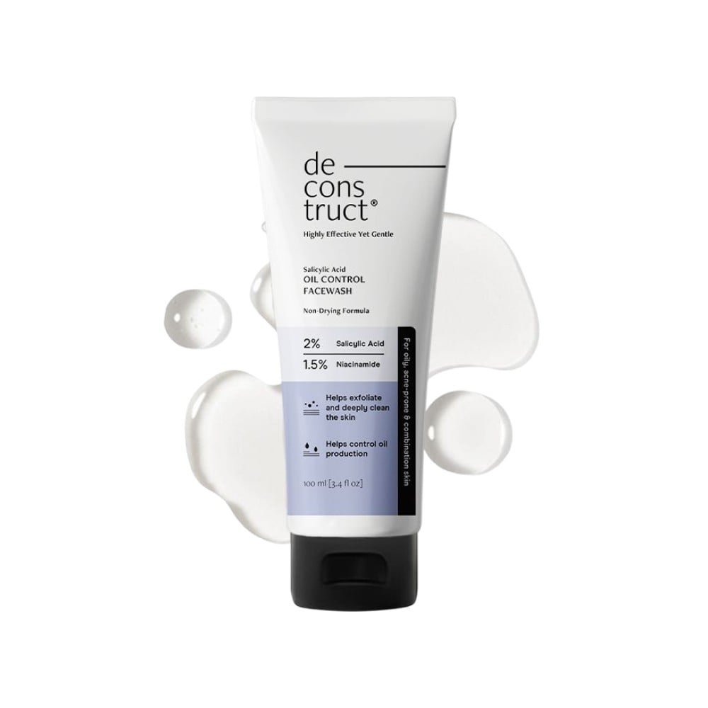 Deconstruct Salicylic Acid Oil Control Facewash 100 ml