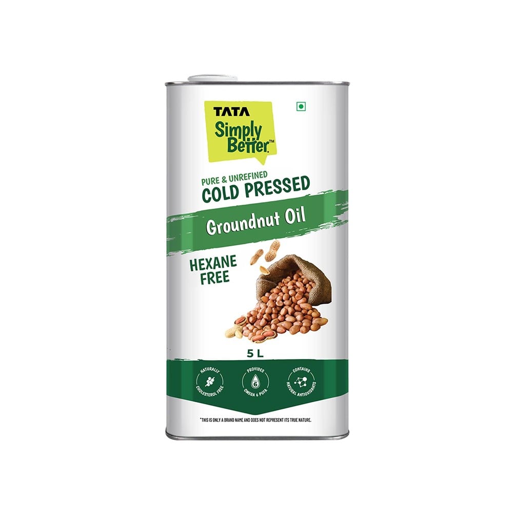 Tata Simply Better Cold Pressed Groundnut Oil / Peanut Oil
