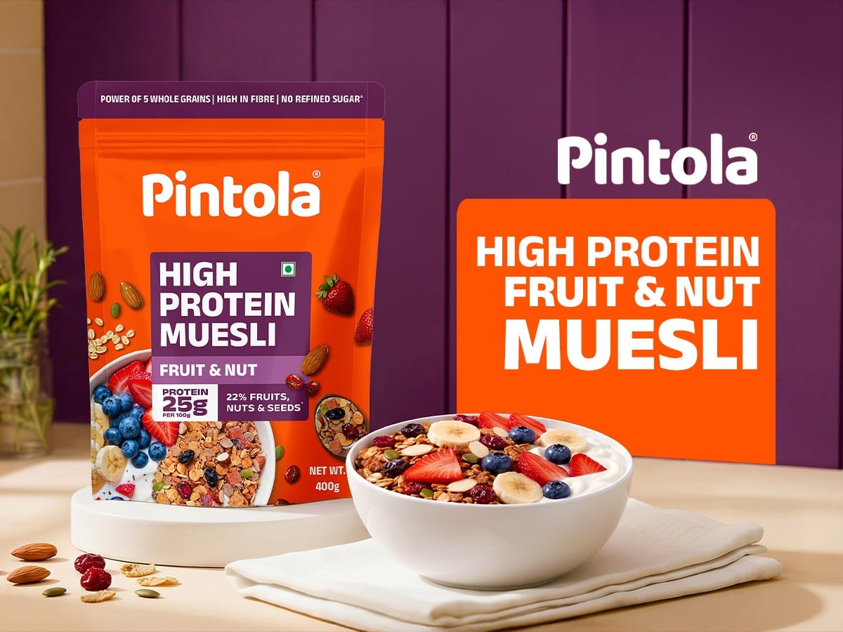 Pintola High Protein Fruit & Nut Muesli 25 g - Image 1